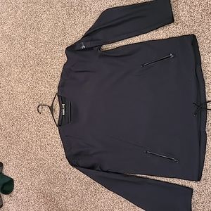 Under armour polyester over coat